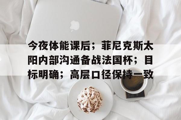 爱游戏体育-关于今夜体能课后；菲尼克斯太阳内部沟通备战法国杯；目标明确；高层口径保持一致的信息